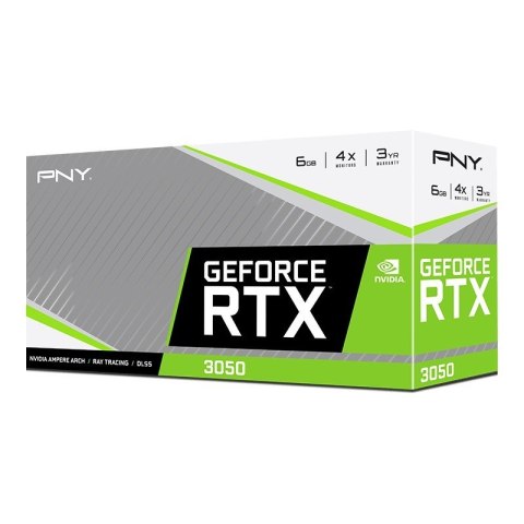 Karta graficzna PNY GeForce RTX 3050 6GB Verto Dual Fan szybka gra