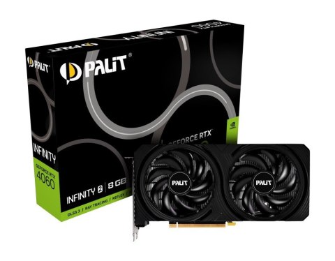 Karta graficzna Palit GeForce RTX 4060 INFINITY 2 8GB GDDR6 do gier