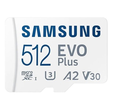 Karta pamięci microSD Samsung EVO Plus 512GB szybka z adapterem