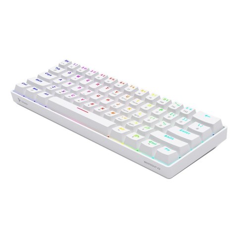 Klawiatura mechaniczna Savio Whiteout X2 OUTEMU Blue Hot Swap 60%