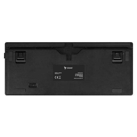 Klawiatura mechaniczna Savio PHENIX bezprzewodowa z Gateron Red Pro