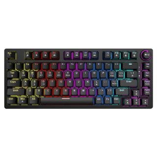 Klawiatura mechaniczna bezprzewodowa Savio PHENIX Gateron Yellow Pro kompaktowa