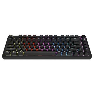 Klawiatura mechaniczna bezprzewodowa Savio PHENIX Gateron Yellow Pro kompaktowa
