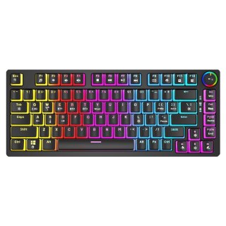 Klawiatura mechaniczna bezprzewodowa Savio PHENIX Gateron Yellow Pro