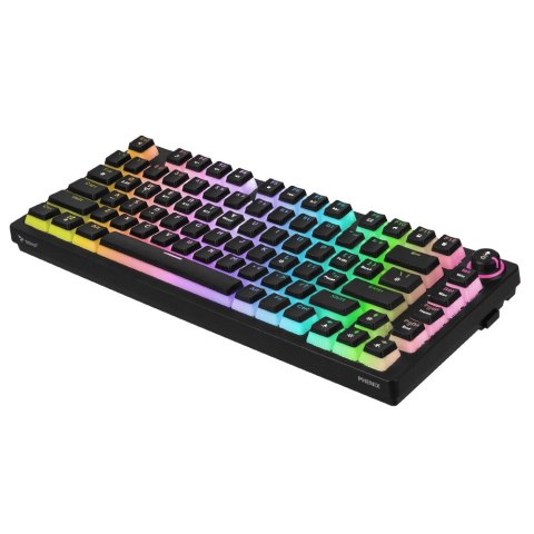 Klawiatura mechaniczna bezprzewodowa Savio PHENIX Gateron Yellow Pro