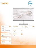 Monitor Dell S2425HS 23.8 FHD 100Hz IPS LED z regulacją wysokości