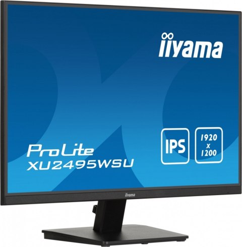 Monitor IIYAMA ProLite XU2495WSU-B7 24 cale IPS 16:10 300cd matowy FlickerFree