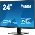 Monitor IIYAMA ProLite XU2495WSU-B7 24 cale IPS 16:10 300cd matowy FlickerFree