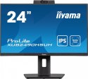 Monitor IIYAMA ProLite XUB2490HSUH-B1 24 IPS FHD z kamerą mikrofonem