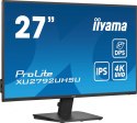 Monitor IIYAMA ProLite XU2792UHSU-B6 27 4K IPS z USB-C Power delivery