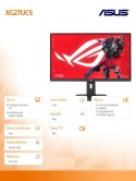 Monitor Asus ROG Strix 27 XG27UCS 4K HDR gaming szybki IPS