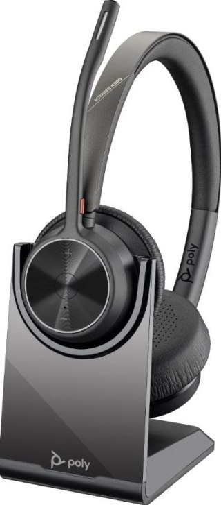 Słuchawki Poly Voyager 4320 USB-C BT700 bezprzewodowe z podstawka