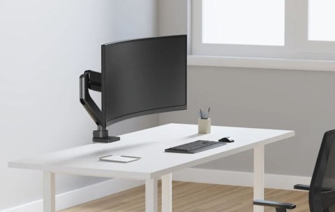 Uchwyt biurkowy Neomounts DS70PLUS-450BL1 do monitorów 17-49 cali czarny