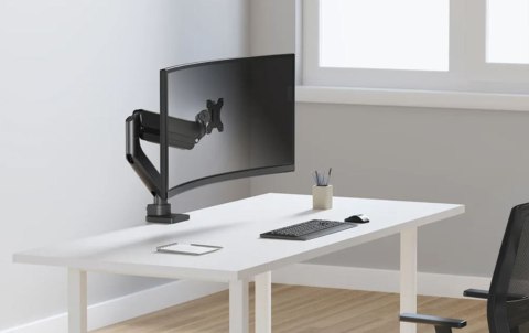 Uchwyt biurkowy Neomounts DS70PLUS-450BL1 do monitorów 17-49 cali czarny