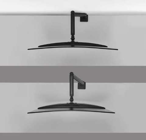 Uchwyt biurkowy Neomounts DS70PLUS-450BL1 do monitorów 17-49 cali czarny