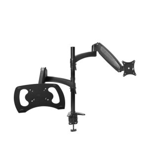 Uchwyt MARA na monitor i laptop ergonomicznym regulowany do biurka