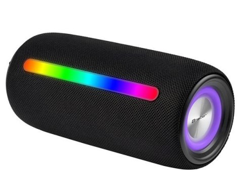 Głośnik Tracer Stripe TWS Bluetooth RGB czarny mobilny 10W IPX5