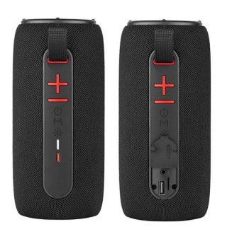 Głośnik Tracer Stripe TWS Bluetooth RGB czarny mobilny 10W IPX5