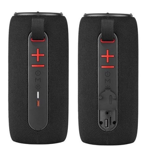 Głośnik Tracer Stripe TWS Bluetooth RGB czarny mobilny 10W IPX5