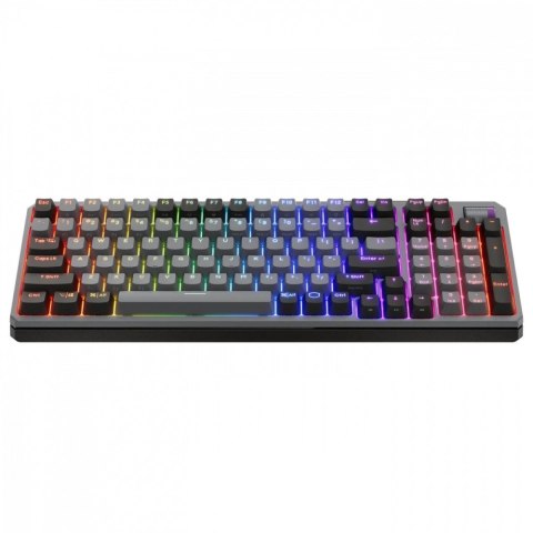 Klawiatura Cooler Master MK-770 hybrydowa bezprzewodowa szara z RGB
