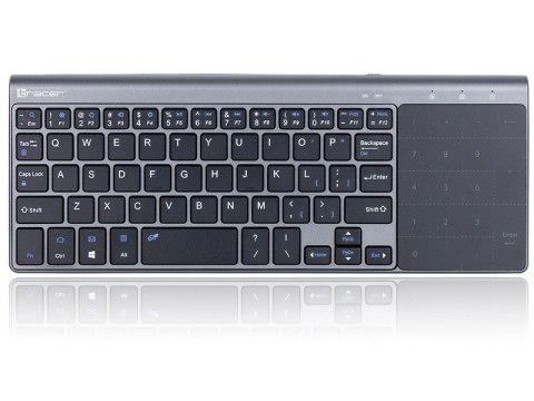 Klawiatura Tracer EXpert bezprzewodowa z touchpadem 2,4GHz elegancka
