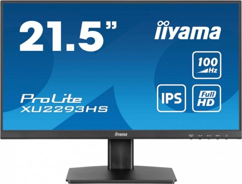 Monitor IIYAMA ProLite XU2293HS-B6 21,5 calowy IPS FHD z HDMI i DP