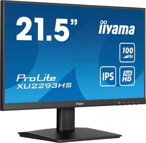 Monitor IIYAMA ProLite XU2293HS-B6 21,5 calowy IPS FHD z HDMI i DP
