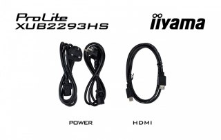 Monitor IIYAMA ProLite XUB2293HS-B6 22 cale IPS FHD z regulacją wysokości
