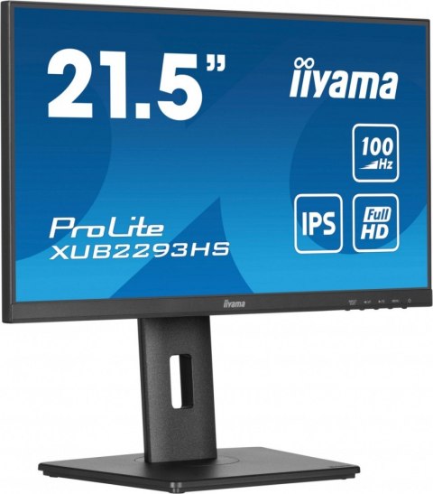 Monitor IIYAMA ProLite XUB2293HS-B6 22 cale IPS FHD z regulacją wysokości