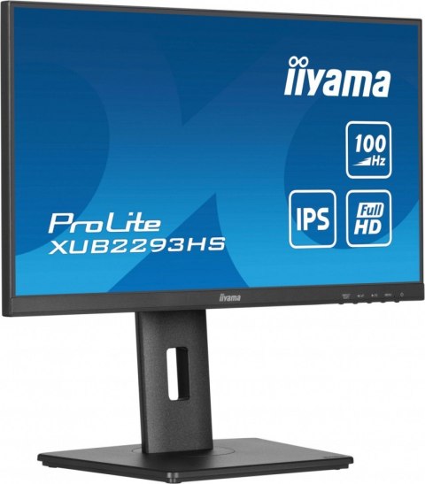 Monitor IIYAMA ProLite XUB2293HS-B6 22 cale IPS FHD z regulacją wysokości