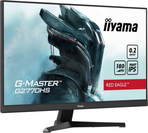 Monitor IIYAMA G-MASTER G2770HS-B1 27 cali IPS FHD 180Hz gaming