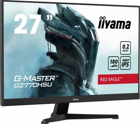 Monitor IIYAMA G2770HSU-B6 27 cali IPS 180Hz 0.2ms FHD z DP HDMI
