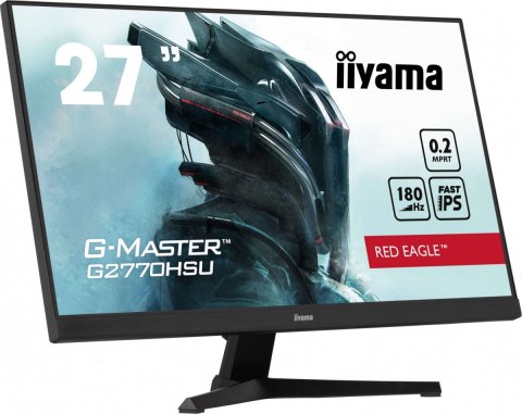 Monitor IIYAMA G2770HSU-B6 27 cali IPS 180Hz 0.2ms FHD z DP HDMI