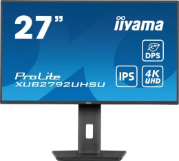 Monitor IIYAMA ProLite XUB2792UHSU-B6 27 4K IPS z regulacją wysokości