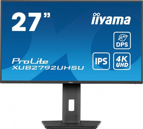 Monitor IIYAMA ProLite XUB2792UHSU-B6 27 4K IPS z regulacją wysokości