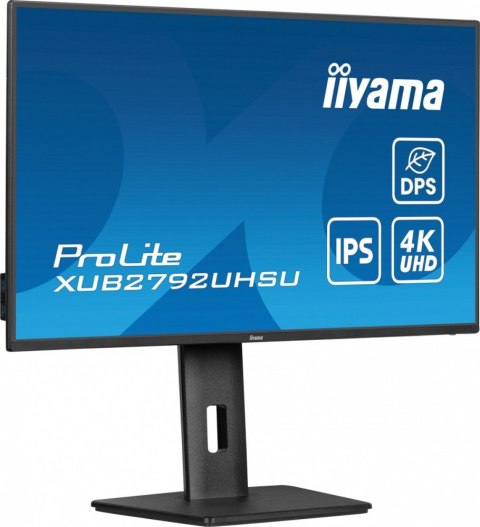 Monitor IIYAMA ProLite XUB2792UHSU-B6 27 4K IPS z regulacją wysokości