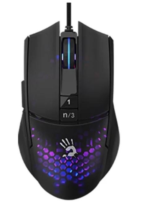 Mysz A4Tech BLOODY L65 MAX RGB lekka gamingowa z optycznym sensorem 12000 DPI