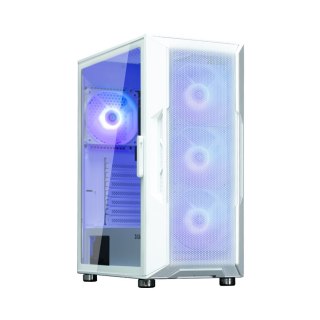 Obudowa Zalman I3 Neo ATX Midi Tower biała z wentylatorami ARGB