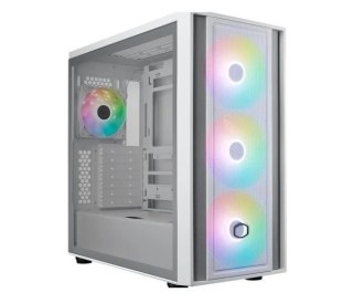 Obudowa Cooler Master MasterBox 600 biała Midi Tower z ARGB i szkłem