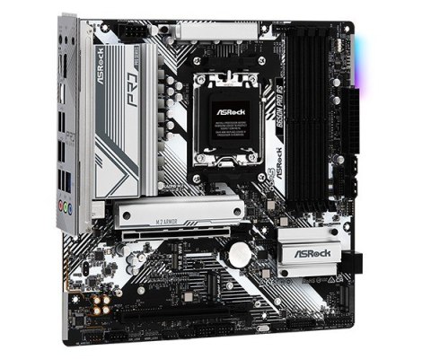Płyta główna ASRock B650M PRO RS AM5 mATX 4DDR5 HDMI DP solidna i wydajna