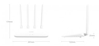 Router Xiaomi AC1200 dwurdzeniowy gigabitowy z 4 antenami