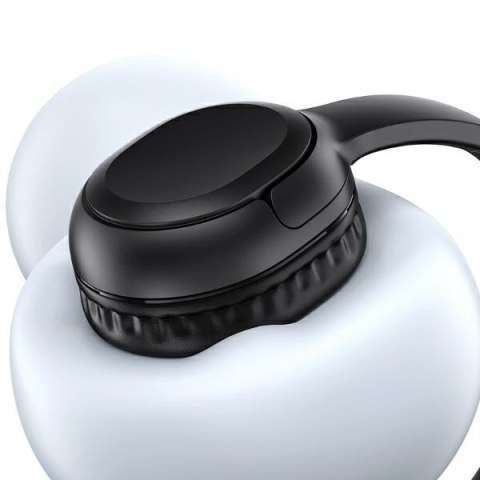 Słuchawki Bluetooth 5.3 USAMS Yun Series YG23 czarne dynamiczny dźwięk