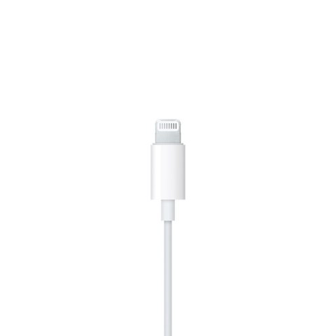 Słuchawki Apple EarPods złączem Lightning douszne stereo z mikrofonem