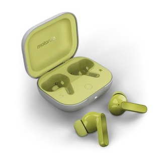 Słuchawki bezprzewodowe Motorola Moto Buds Zielone douszne z Bluetooth 5.3