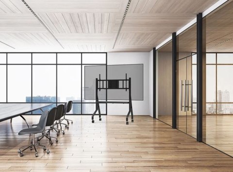 Stojak mobilny Neomounts FL50-575BL1 na telewizory 65-110 cali czarny