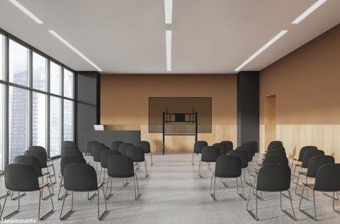 Stojak mobilny Neomounts FL50-575BL1 na telewizory 65-110 cali czarny