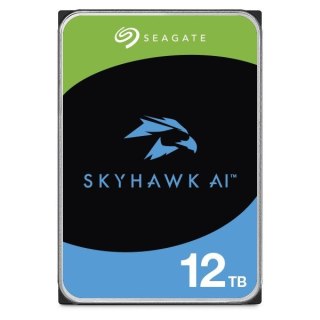 Dysk twardy Seagate SkyHawk AI 12TB 3,5 cala 512MB do analityki wideo
