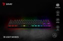 Klawiatura mechaniczna RGB Savio Tempest X2 Outemu Blue wydajna gamingowa