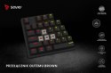 Klawiatura mechaniczna Savio Tempest X2 RGB Outemu Brown gamingowa z podświetleniem