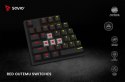 Klawiatura mechaniczna Savio Tempest X2 RGB Outemu Red gamingowa